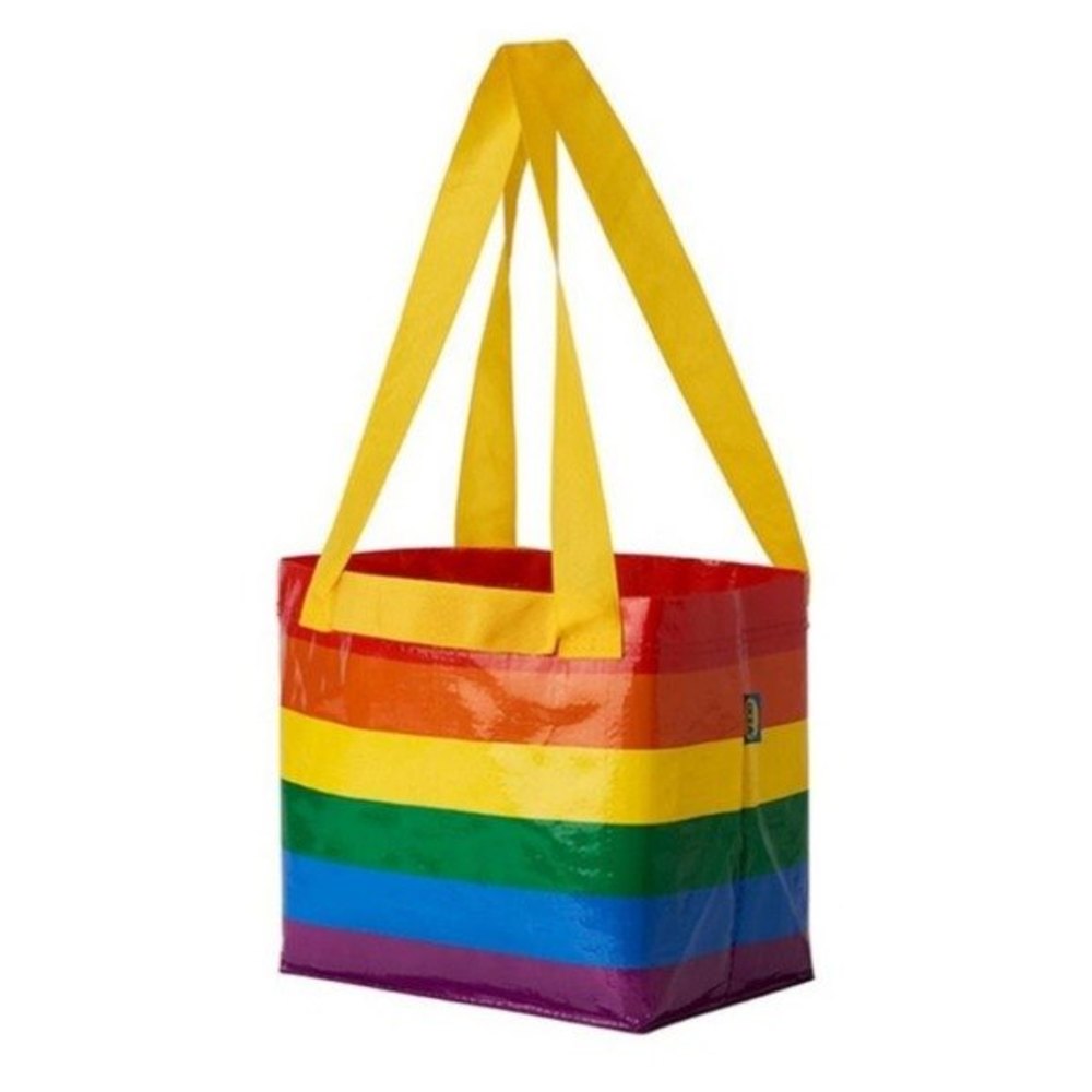 IKEA Storstomma Shop Bag Rainbow LGBTQIA